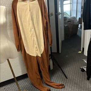Brown and Cream Animal Onesie